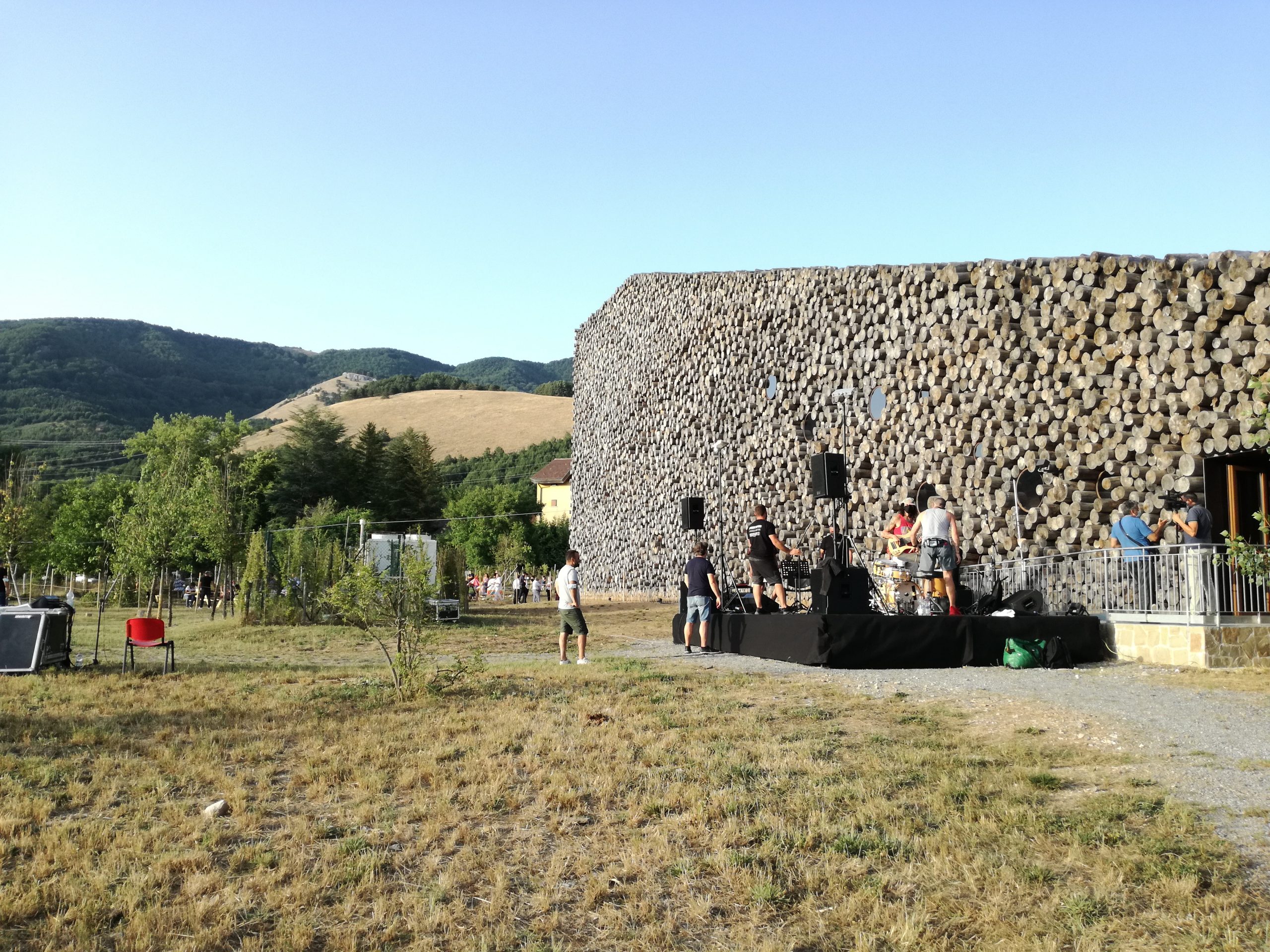 TJLT soundcheck at Peperoncino Jazz | La Catasta, Monte Pollino